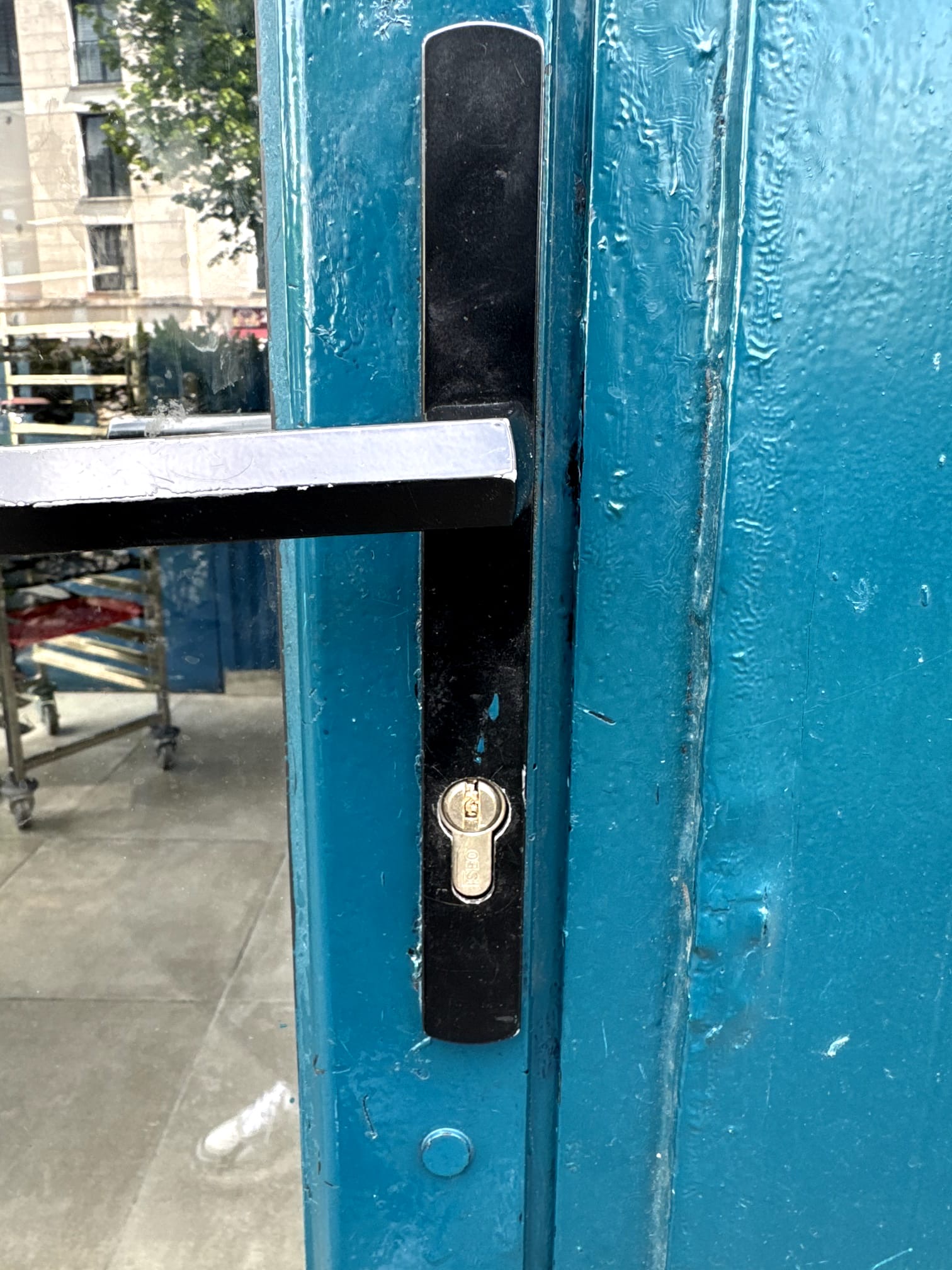 ouverture de porte férmeé a clé